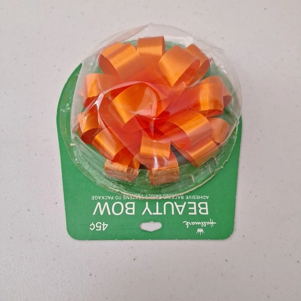 New In Package - Vintage Hallmark Gift Wrapping Self Adhesive Bow MADE IN USA